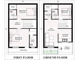 Best 20 35 Duplex House Plan South