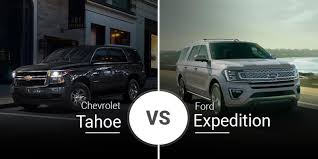 2020 Chevrolet Tahoe Vs 2020 Ford