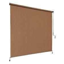 Coolaroo Walnut Cordless Uv Blocking