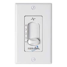 Minka Aire Wall Control System White Wc105 Wh