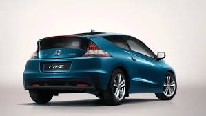Honda Releases Boatload Of New Cr Z