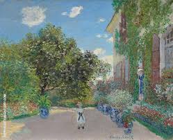 The Artists S House At Argenteuil 1873