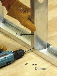 Metal Stud Wiring When Installing A Wall
