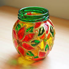 Stained Glass Jars Kids Crafts Fun