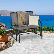 Costway Patio Glider Rocking Bench