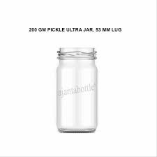 Glass Storage Jar Capacity 500 Gm At