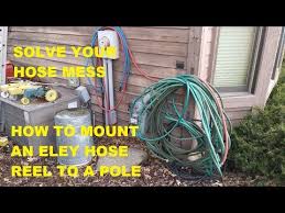 Eley 1041 Hose Reel To A Pole