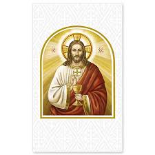 Act Of Spiritual Communion Prayer Card