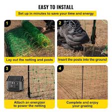 Vevor Electric Fence Netting 35 4 In H