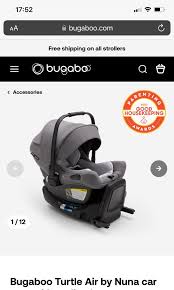 Bugaboo X Nuna Turtle Air Car Seat With