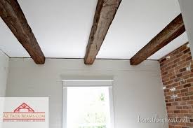 faux ceiling beams 5 cool diys