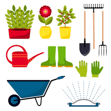 Vector Collection Of Garden Tools And