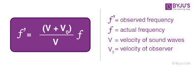 Doppler Effect Definition Formula