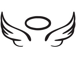 Angel Wings Clip Art Halo Drawings