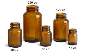 Glass Laboratory Bottles Amber Glass