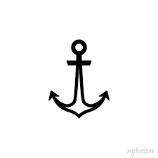 Anchor Outline Icon Wall Stickers