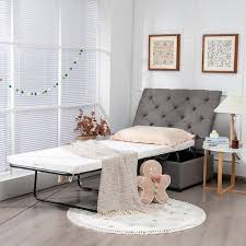 Costway Folding Ottoman Sleeper Bed