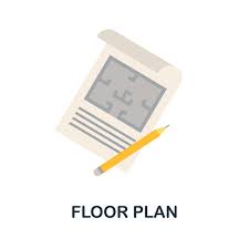 Premium Vector Floor Plan Icon Simple