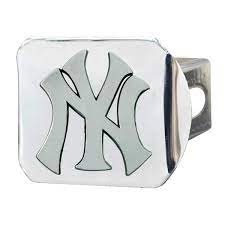 New York Yankees Hitch Cover In Chrome