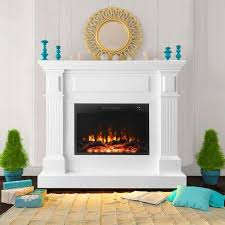 43 Inch Electric Fireplace With Mantel