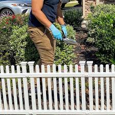 White Picket Vinyl Fence Panel Kit