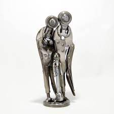 Family Sculpture Metal Sculpture Art