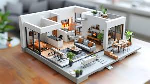 3d Flat Icon Of Spacious Open Floor
