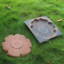 Flower Paving Mold Concrete Stepping
