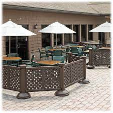 Grosfillex Portable Patio Fence