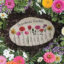 Personalized Family Garden Stone