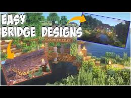 3 Minecraft Bridge Design Ideas How
