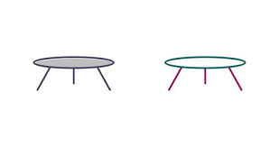 Small Table Vector Icon 22831614 Vector