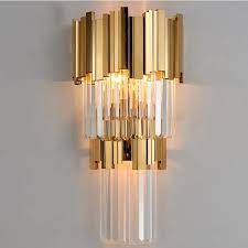 Lighting Crystal Wall Sconce Light