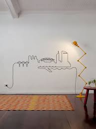Hide Your Wires Into Wall Art