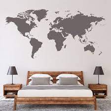 Map Educational Wall Sticker Ws 16254