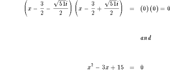 Solving Quadratic Equations