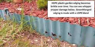 Plastic Garden Lawn Edging Recycled