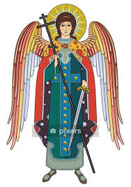 Wall Decal Vector Icon Of Archangel