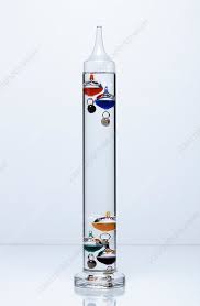 Galileo Thermometer Stock Image