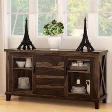 3 Drawer Large Sideboard Cabinet