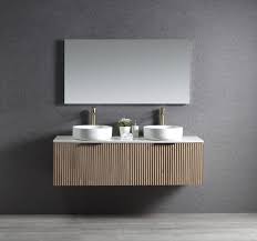 Wall Hung Vanity Double Basins