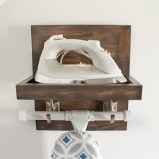 Diy Ironing Board Iron Holder