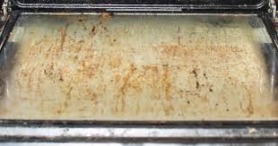 Cleaning Dirty Oven Doors