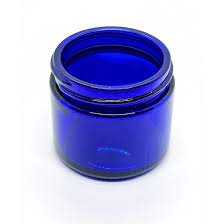 2oz Cobalt Blue Glass Jar 53 400