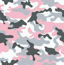 Pink Army Camo Camouflage Pattern Art