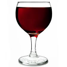 Paris Wine Glasses 6 7oz 180ml Red