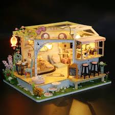 Cat Coffee Garden Dollhouse Miniature