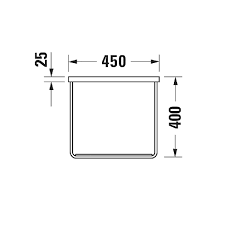 Duravit Durasquare Wall Mounted Basin