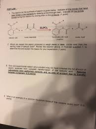 Solved Post Lab 1 The Reaction For The