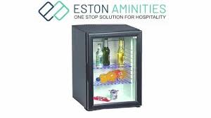 Eston Glass Door Mini Fridge 10kg White